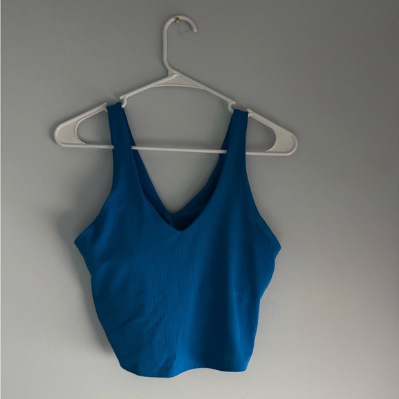 all in motion Tops - All in Motion Vibrant Blue Activewear Top